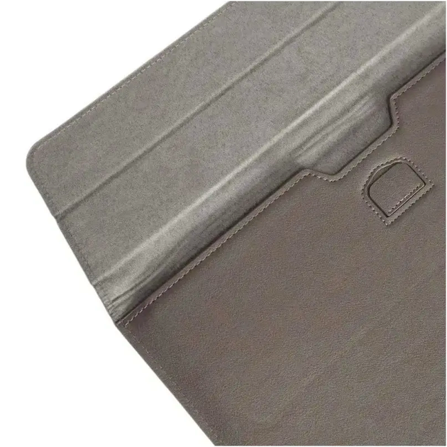 Чехол PU Sleeve Case для MacBook Air 13 дюймов серый силиконовый для защиты и хранения ноутбука - Фото 2 Чехол PU Sleeve Case для MacBook Air 13 дюймов серый силиконовый для защиты и хранения ноутбука - изображение 2