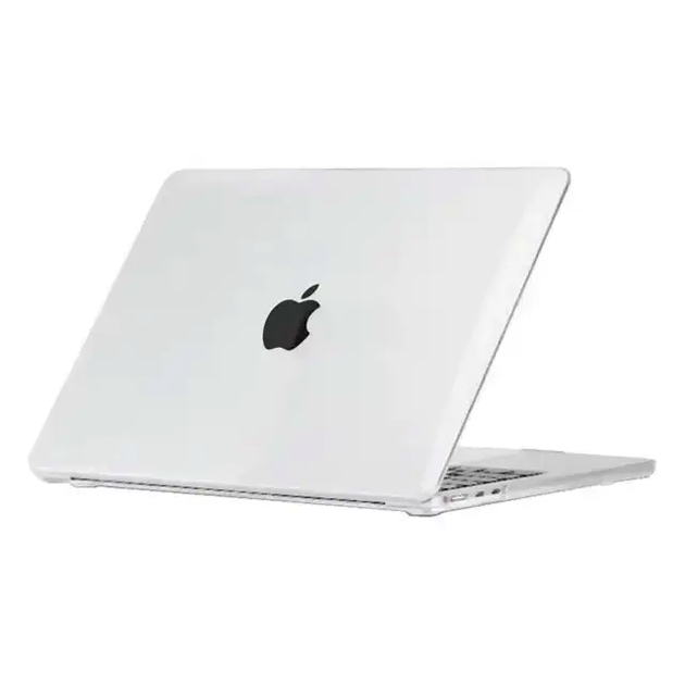 Чехол накладка Crystal Case защита от ударов и царапин для MacBook Pro 16.2 дюйма A2485 силиконовый прозрачный - изображение 3