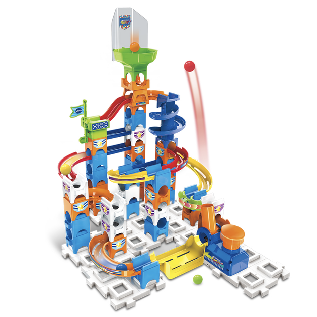 Развивающий конструктор лабиринт VTech Marble Rush Adventure Set S100 - Фото 12 Развивающий конструктор лабиринт VTech Marble Rush Adventure Set S100 - изображение 12