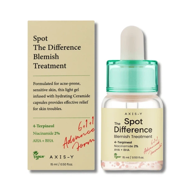 Точкова сироватка від висипок і постакне Axis-Y Spot the Difference Blemish Treatment 15 мл - зображення 5