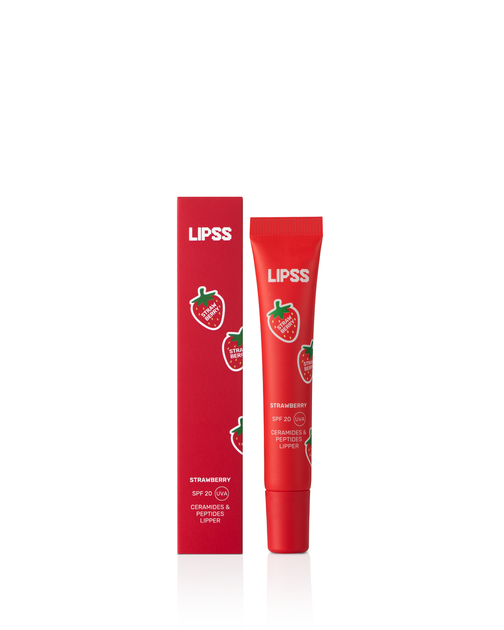 Блиск для губ Lipss Strawberry Lipper SPF 20, 10 мл - зображення 2