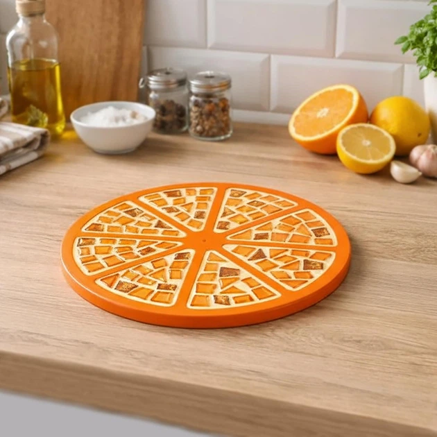 Набор для творчества Стеклянная мозаика Mosaaro «Orange. Апельсин» (MA2033) - изображение 11