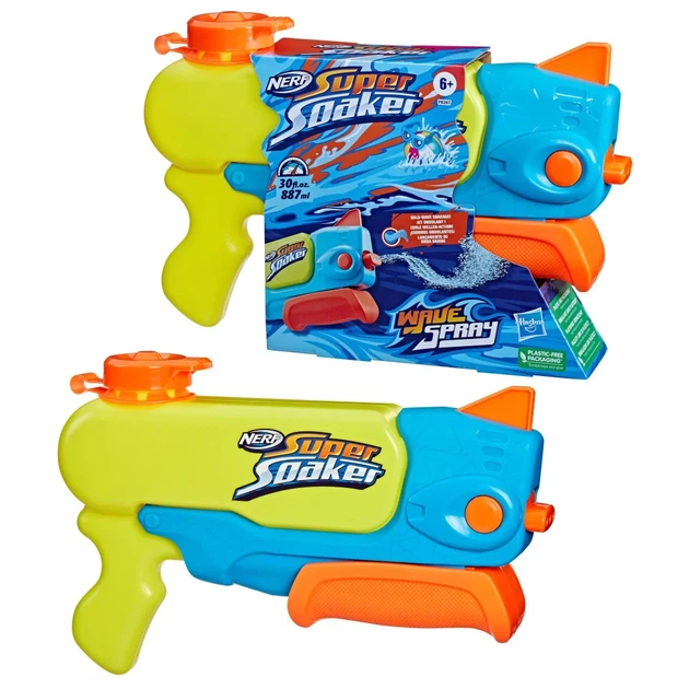 Бластер іграшковий Hasbro Water Wave Spray Nerf Super Socker (5010996108913) - зображення 4