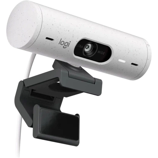 Веб-камера Logitech BRIO 500 Off-White (960-001428) [75521] - зображення 4