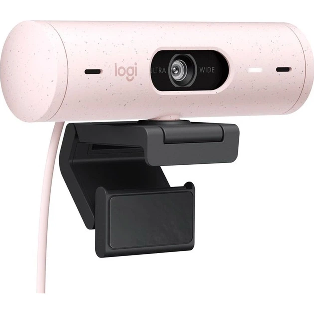 Веб-камера Logitech BRIO 500 Rose (960-001421) [75520] - зображення 2