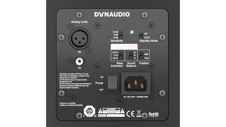 Студийный монитор Dynaudio LYD 7 с белым передом - изображение 3