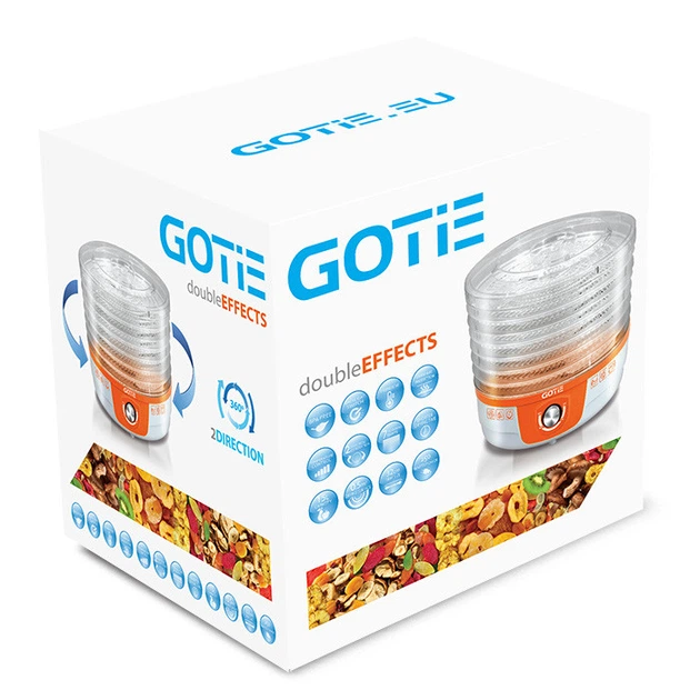 Сушилка для овощей и фруктов GOTIE GSG-500 - изображение 7