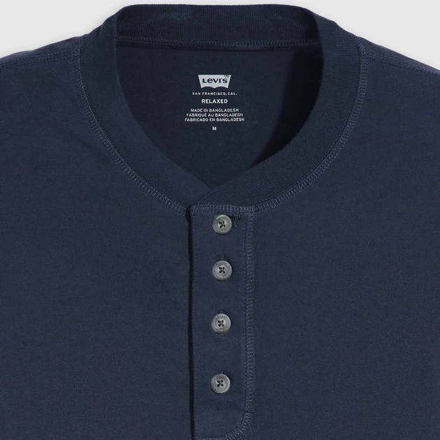 Поло длинное мужское Levi`s 952479161 2XL Синее (1159864019) - изображение 4