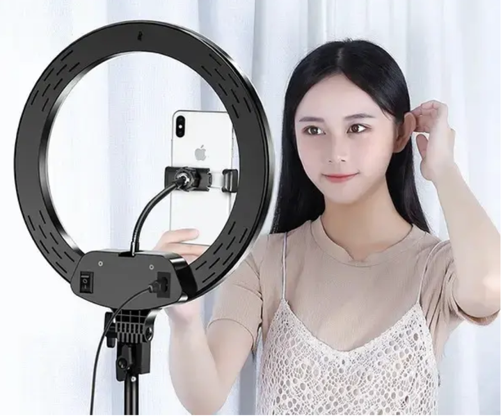 Кільцева LED лампа RL-14 36 см - зображення 9