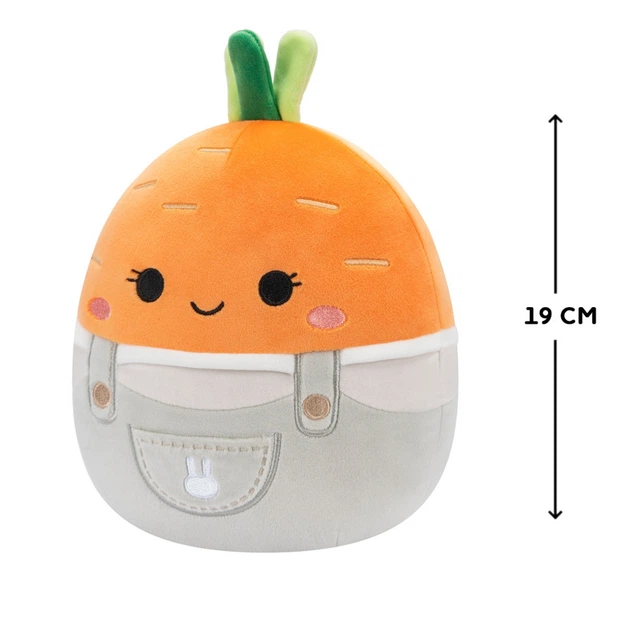 Мягкая игрушка Морковка Каролина Squishmallows SQER00945, 19 см - Фото 4 Мягкая игрушка Морковка Каролина Squishmallows SQER00945, 19 см - изображение 4