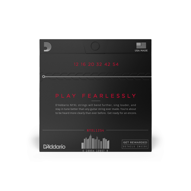Струны для электрогитары DʼADDARIO NYXL1254 Heavy (12-54) - Фото 3 Струны для электрогитары DʼADDARIO NYXL1254 Heavy (12-54) - изображение 3