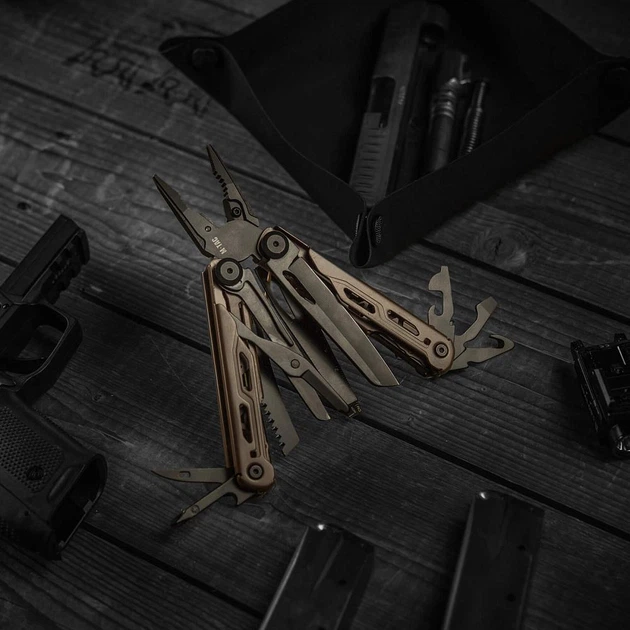 Мультитул M-Tac Type 9 Brown/Black (60023505) - Фото 12 Мультитул M-Tac Type 9 Brown/Black (60023505) - зображення 12