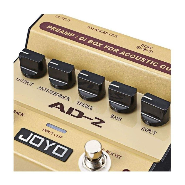 Педаль эффектов Joyo AD-2 Acoustic Guitar preamp and DI Box - изображение 4
