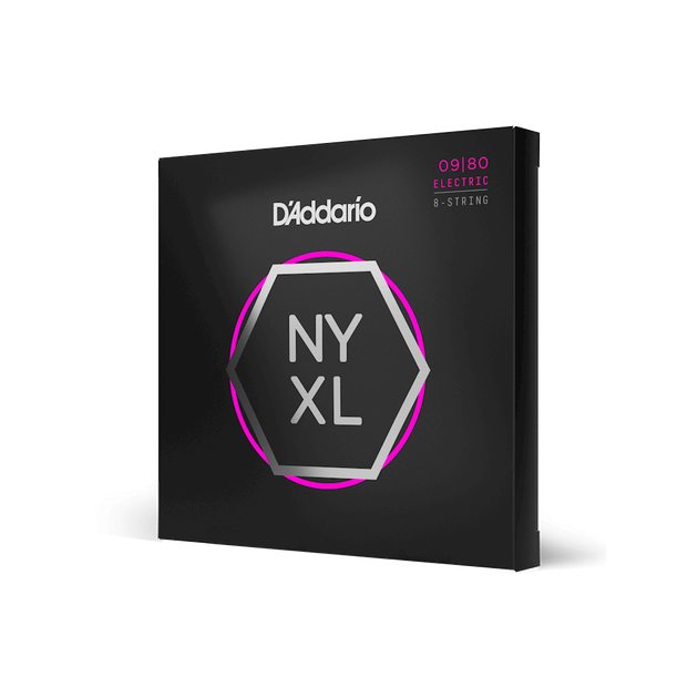 Струны для электрогитары DʼADDARIO NYXL0980 NYXL Super Light 8-String (09-80) - изображение 2