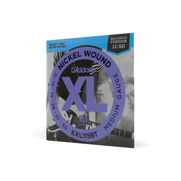 Струны для электрогитары DʼADDARIO EXL115BT XL Nickel Wound Balanced Tension Medium (11-50) - изображение 2