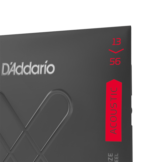 Струны для акустической гитары DʼADDARIO XTABR1356 XT 80/20 Bronze Medium (13-56) - изображение 3