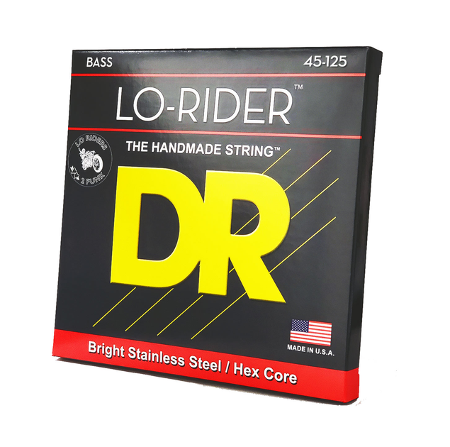 Струны для бас-гитары DR Strings LO-RIDER Bass - Medium - 5-String (45-125) - изображение 3