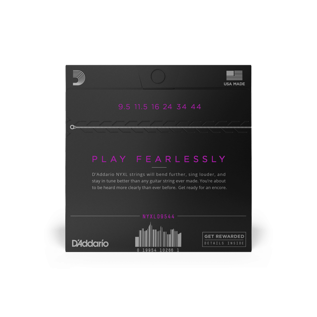 Струны для электрогитары DʼADDARIO NYXL09544 Super Light Plus (09.5-44) - изображение 2