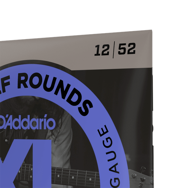 Струни для електрогітари DʼADDARIO EHR350 XL Half Rounds Jazz Light (12-52) - зображення 5