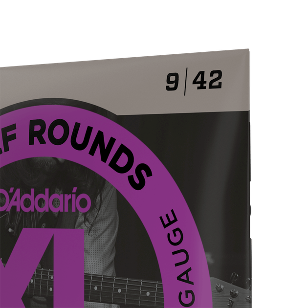 Струны для электрогитары DʼADDARIO EHR320 XL Half Rounds Super Light (09-42) - Фото 5 Струны для электрогитары DʼADDARIO EHR320 XL Half Rounds Super Light (09-42) - изображение 5