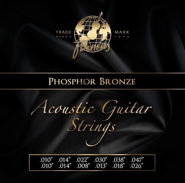 Струны для акустической гитары Framus 47240 Phosphor Bronze Light 12-String (10-47) - Фото 1 Струны для акустической гитары Framus 47240 Phosphor Bronze Light 12-String (10-47) - изображение 1