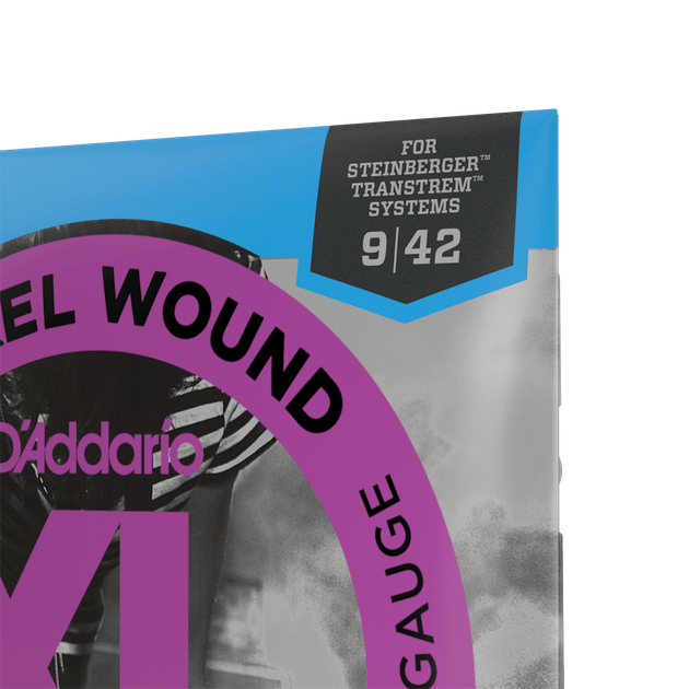 Струны для электрогитары DʼADDARIO ESXL120 XL Nickel Wound Super Light Double Ball End (09-42) - Фото 4 Струны для электрогитары DʼADDARIO ESXL120 XL Nickel Wound Super Light Double Ball End (09-42) - изображение 4
