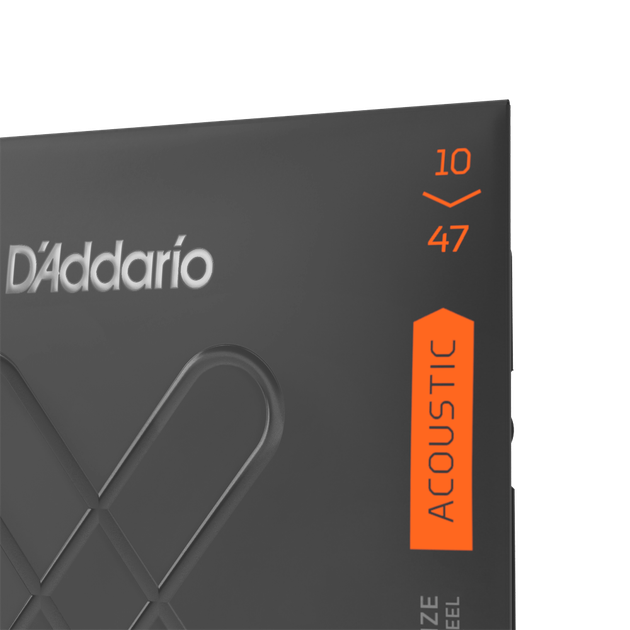 Струны для акустической гитары DʼADDARIO XTAPB1047 XT Phosphor Bronze Extra Light (10-47) - изображение 3