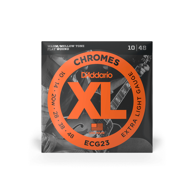 Струны для электрогитары DʼADDARIO ECG23 XL Chromes Extra Light (10-48) - изображение 2