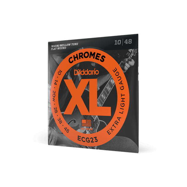 Струны для электрогитары DʼADDARIO ECG23 XL Chromes Extra Light (10-48) - изображение 3