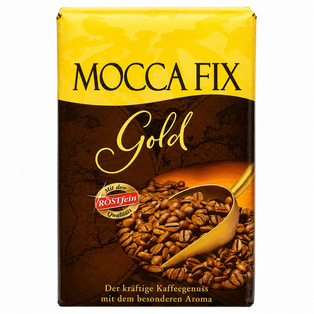 Кава мелена Mocca Fix Gold 500 г - Фото 1 Кава мелена Mocca Fix Gold 500 г - зображення 1