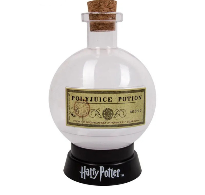 Ночник в виде флакона "Оборотное зелье", подарок в стиле Гарри Поттера/Harry Potter - изображение 3