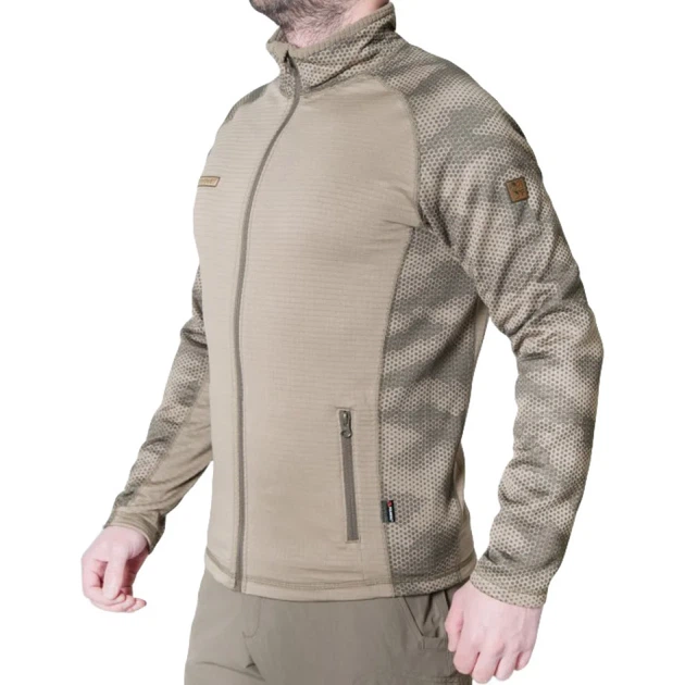 Кофта Fahrenheit Power Grid Full Zip Camo M/R Khaki - изображение 2