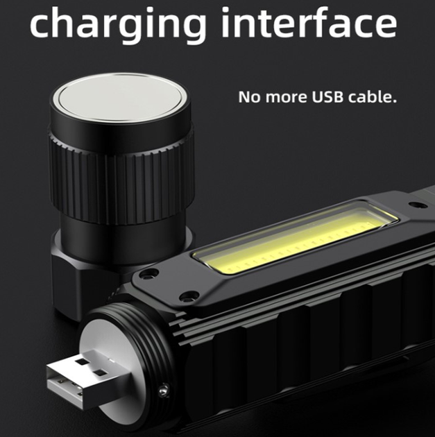 Ліхтар багатофункційний акумуляторний G19 SuperFire 200 Lumen IP31 - Фото 5 Ліхтар багатофункційний акумуляторний G19 SuperFire 200 Lumen IP31 - зображення 5