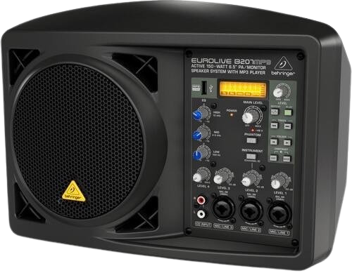 Активна акустична система-монітор Behringer Eurolive B207MP3 з USB MP3-плеєром 150 Вт (4033653040471) - Фото 3 Активна акустична система-монітор Behringer Eurolive B207MP3 з USB MP3-плеєром 150 Вт (4033653040471) - зображення 3