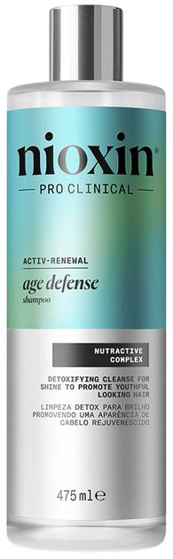 Szampon do włosów Nioxin Age Defense przeciwstarzeniowy 475 ml (4068359143713) - Zdjęcie 1 Szampon do włosów Nioxin Age Defense przeciwstarzeniowy 475 ml (4068359143713) - obraz 1