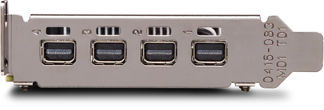 Видеокарта NVIDIA Quadro P1000 4 ГБ GDDR5 128-bit PCI Express 3.0 4x Mini DisplayPort Б/У для инженеров, дизайнеров, архитекторов, специалистов по CAD/CAM-проектированию, 3D-моделированию и визуализации - изображение 3