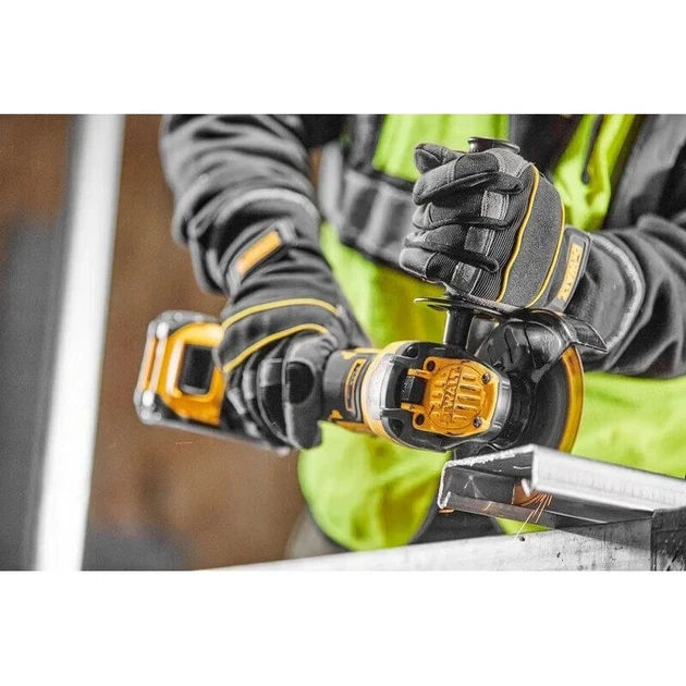 Шліфмашина кутова безщіткова DeWalt 18/54 В XR Li-Ion 125 мм з кейсом без АКБ DCG409VS - зображення 8