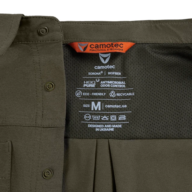 Сорочка Camotec Bastion Олива, L - зображення 5