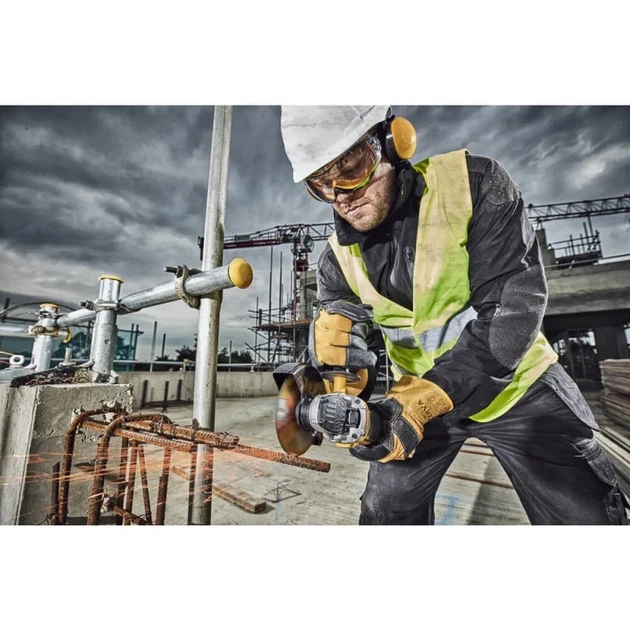Шлифмашина угловая аккумуляторная DeWalt 18 В XR Li-Ion 125 мм без АКБ DCG406N - Фото 7 Шлифмашина угловая аккумуляторная DeWalt 18 В XR Li-Ion 125 мм без АКБ DCG406N - изображение 7