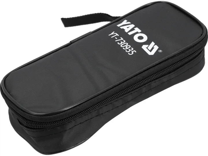 Мультиметр кліщі YATO TRUE RMS 0-600 А AC 0-600 В AC/DC YT-730935 - зображення 4