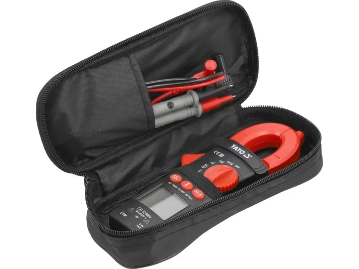 Мультиметр кліщі YATO TRUE RMS 0-600 А AC 0-600 В AC/DC YT-730935 - зображення 5