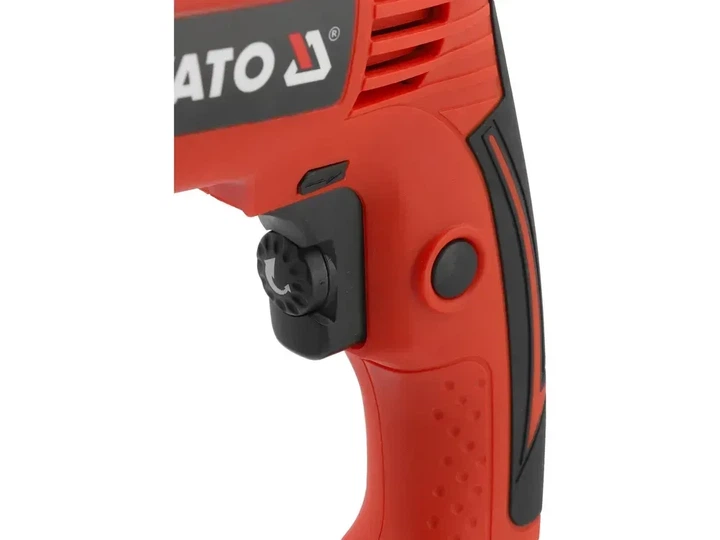 Дрель ударная YATO 650 Вт патрон под ключ 13 мм YT-82038 - Фото 4 Дрель ударная YATO 650 Вт патрон под ключ 13 мм YT-82038 - изображение 4