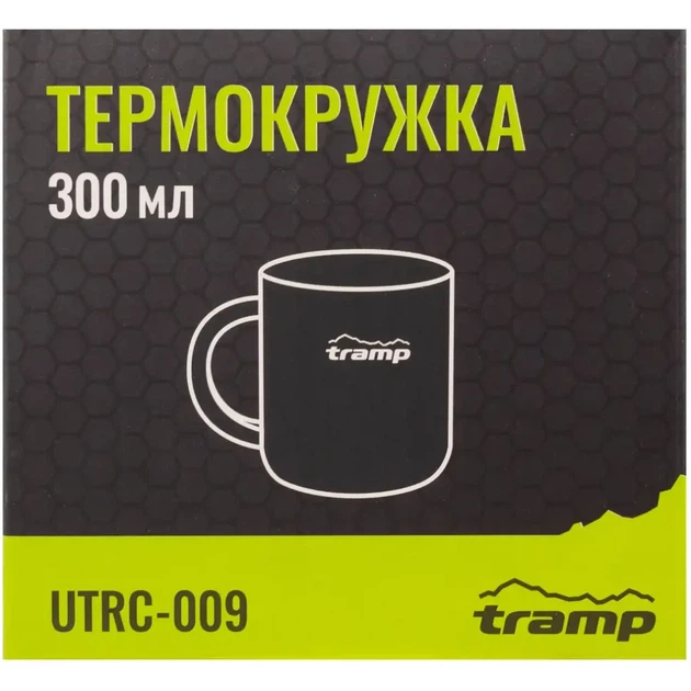 Термокружка Tramp UTRC-009 300 мл Black - Фото 3 Термокружка Tramp UTRC-009 300 мл Black - изображение 3