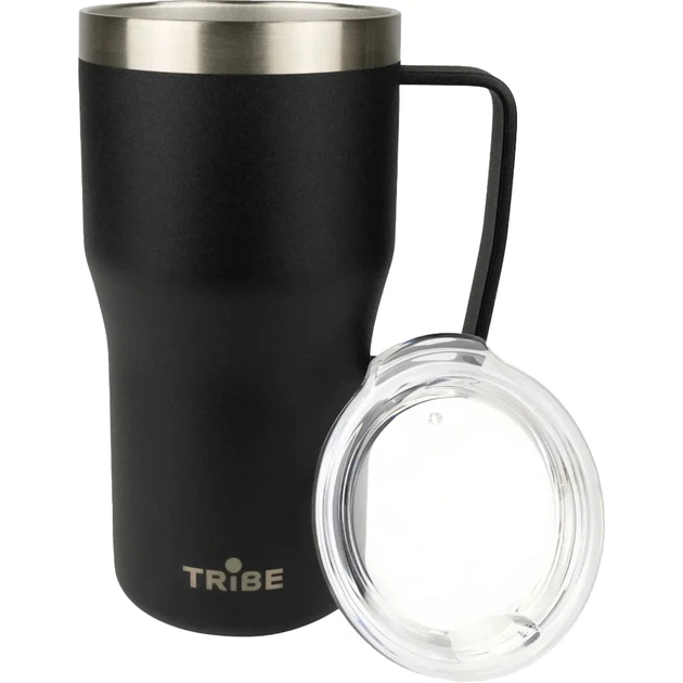 Термокружка Tribe Travel Mug 600 мл Black - Фото 2 Термокружка Tribe Travel Mug 600 мл Black - изображение 2