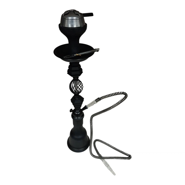 Кальян Hookah Rami Carbon Black Plus высотой 63 см на 1 персону - изображение 4