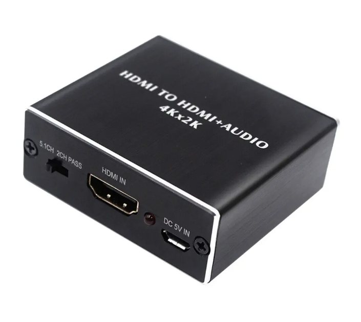 HDMI аудио экстрактор 4K с выходом SPDIF AUX 3.5 мм и поддержкой Dolby DTS 5.1 - изображение 5