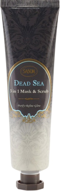Пілінг - маска для обличчя Sabon Dead Sea 3 in 1 50 мл (7290114048217) - Фото 1 Пілінг - маска для обличчя Sabon Dead Sea 3 in 1 50 мл (7290114048217) - зображення 1