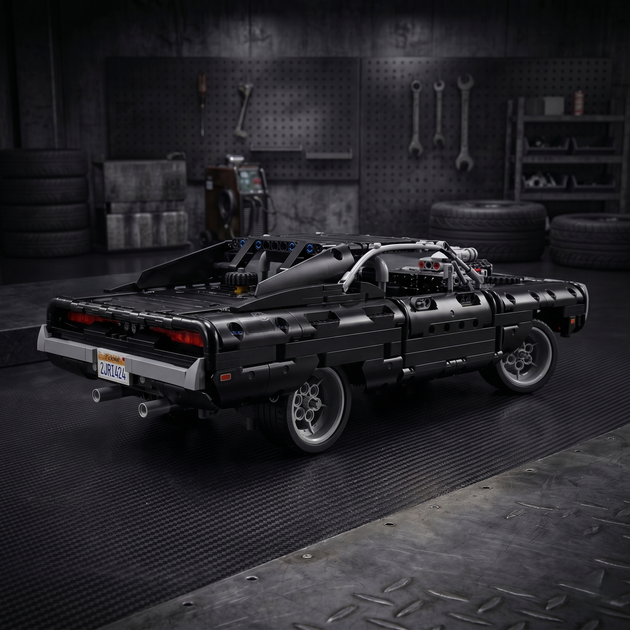 Конструктор Technic Dom's Dodge Charger, 1077 деталей - зображення 3