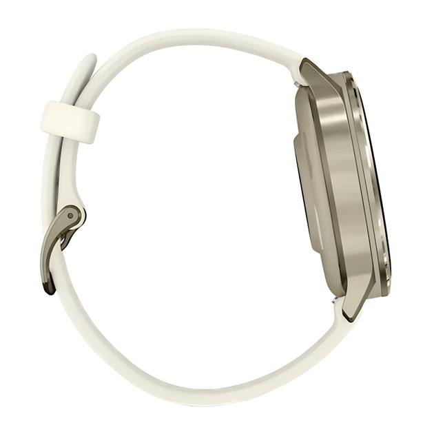 Смарт-годинник Garmin Venu 4 41 mm Lunar Gold with Bone Silicone Band (010-03013-00/40) - зображення 8