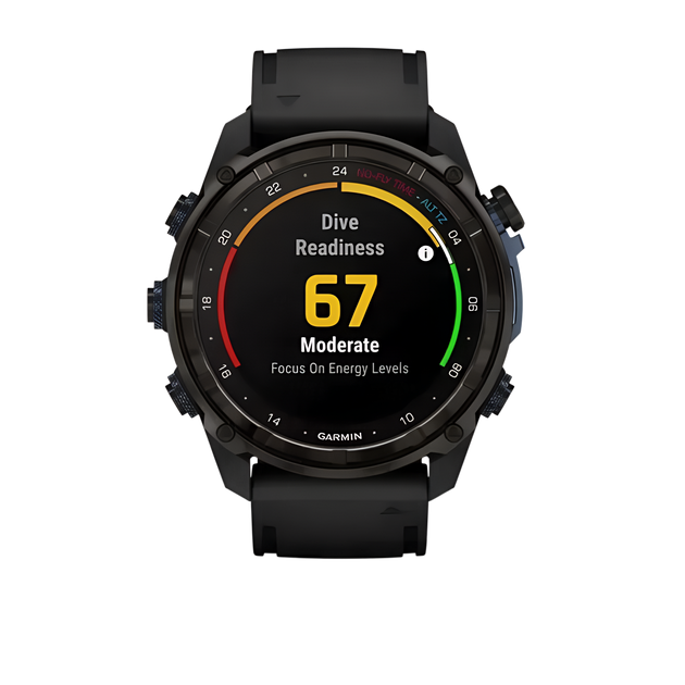 Смарт-часы Garmin Descent Mk3i 51mm Carbon Gray DLC Titanium with Black Silicone Band (010-02752-10/11) - изображение 10